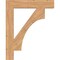Ekena Millwork Westlake Block Smooth Bracket, Western Red Cedar, 5 1/2"W x 34"D x 42"H BKT06X34X42WTL05SWR - alternate 2